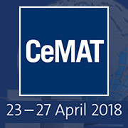 April 23 to 27, CeMat 2018, Hanover (Germany), Hall 026 Stand L17